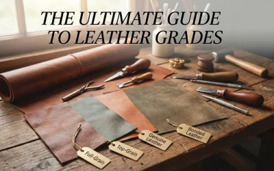 The Ultimate Guide to Leather Grades: Why Full-Grain Matters & How to Spot “Fake” Quality