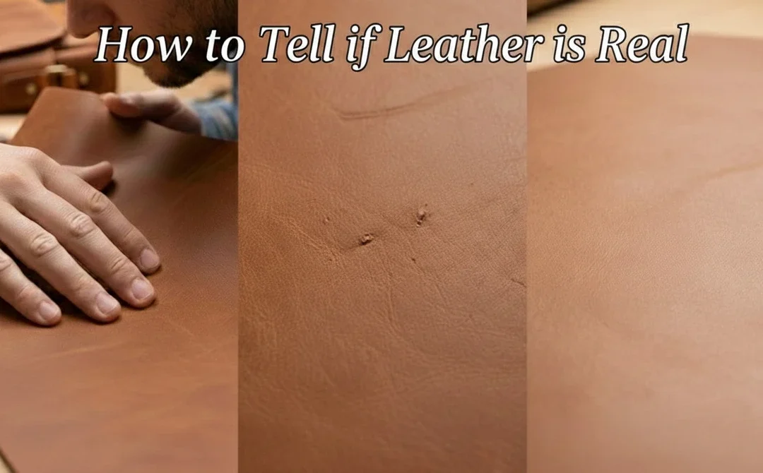 How to Tell if Leather is Real: 5 Hands-On Tests for High-Quality Leather
