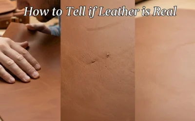 How to Tell if Leather is Real: 5 Hands-On Tests for High-Quality Leather